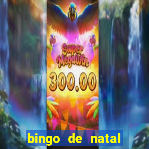 bingo de natal para imprimir gratis