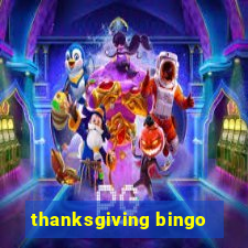 thanksgiving bingo