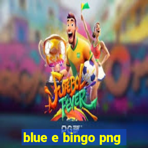 blue e bingo png