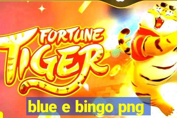 blue e bingo png