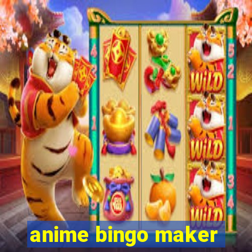 anime bingo maker