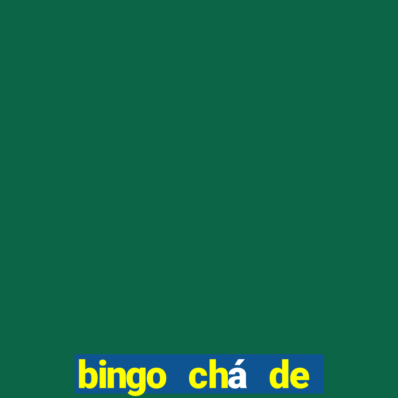 bingo chá de cozinha pdf