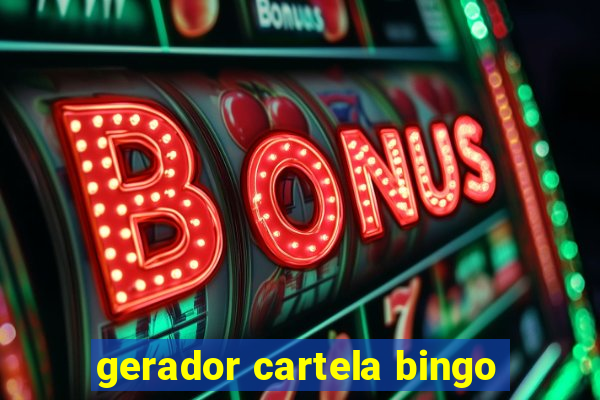 gerador cartela bingo