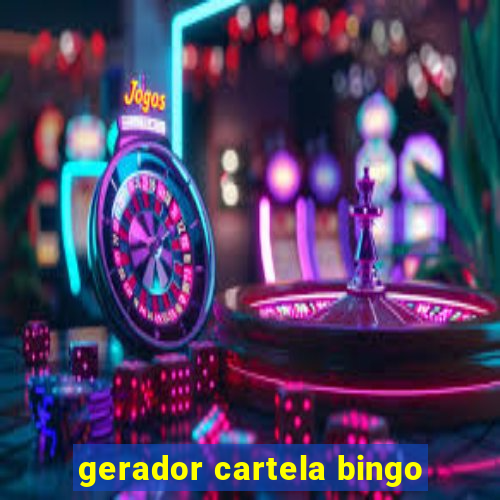 gerador cartela bingo