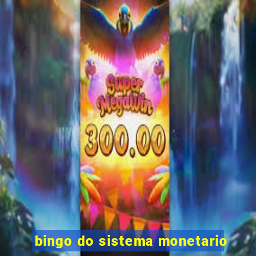 bingo do sistema monetario