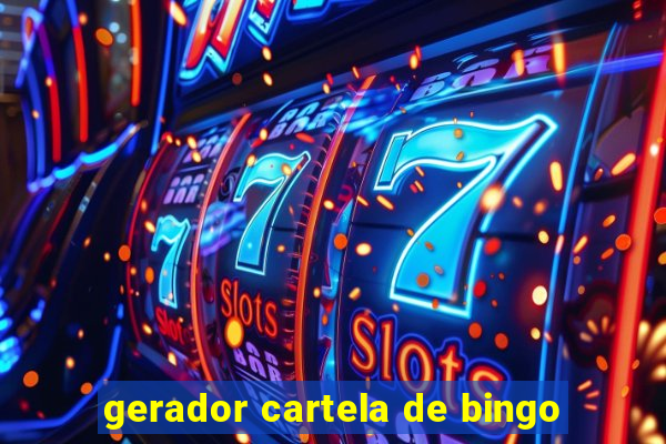 gerador cartela de bingo