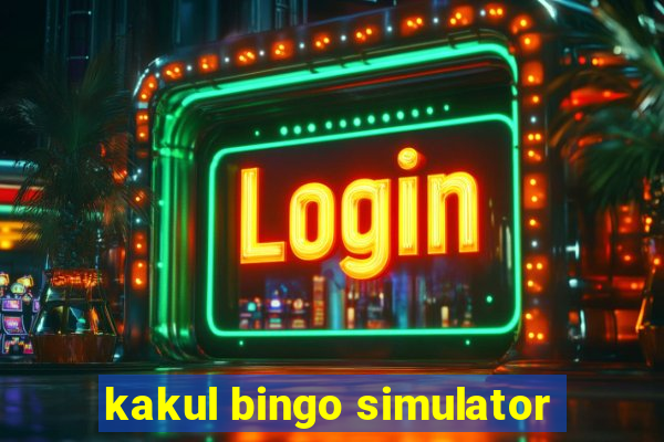 kakul bingo simulator