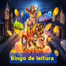 bingo de leitura