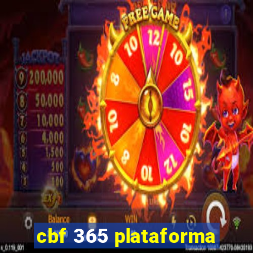 cbf 365 plataforma