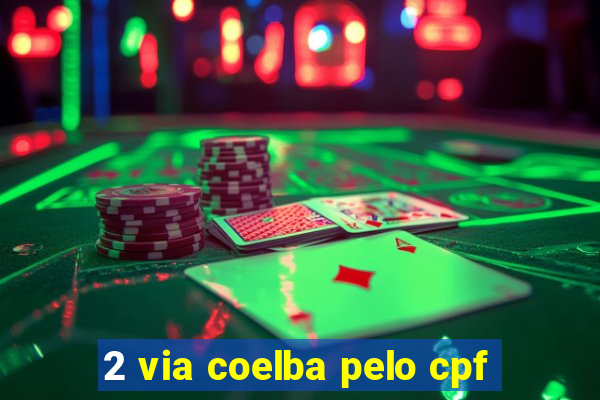 2 via coelba pelo cpf