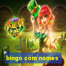 bingo com nomes