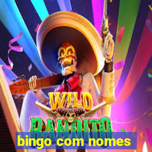 bingo com nomes