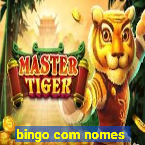 bingo com nomes